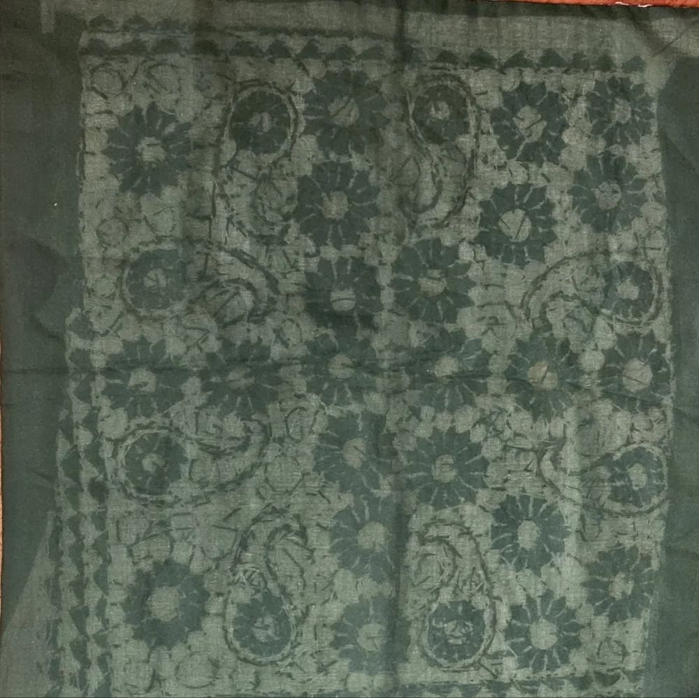 Vintage Pillowcase Cover With Mirrors And Embroidery